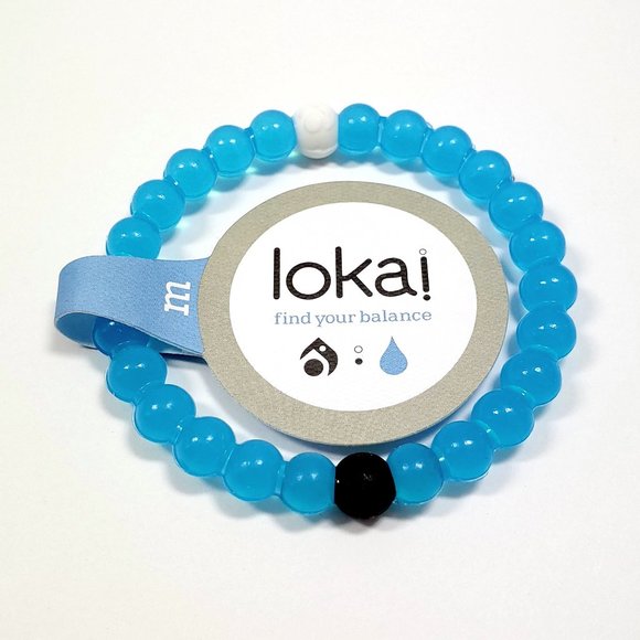 Lokai Bracelet Water Blue S M XL New - Picture 3 of 5